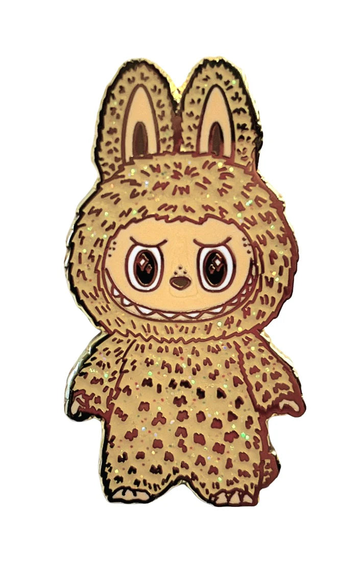 Pin - Labubu Toffee (w/ Glitter)