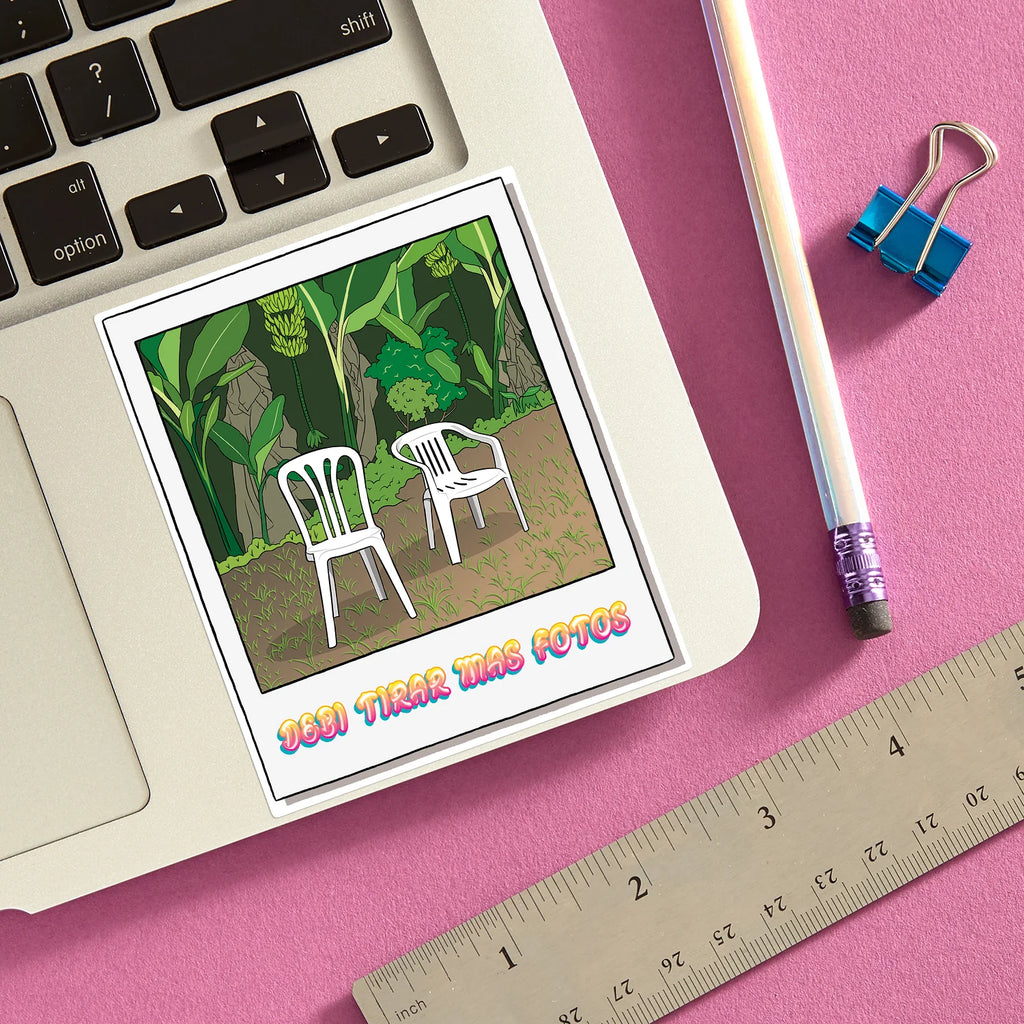 Die Cut Sticker - Bad Bunny Polaroid