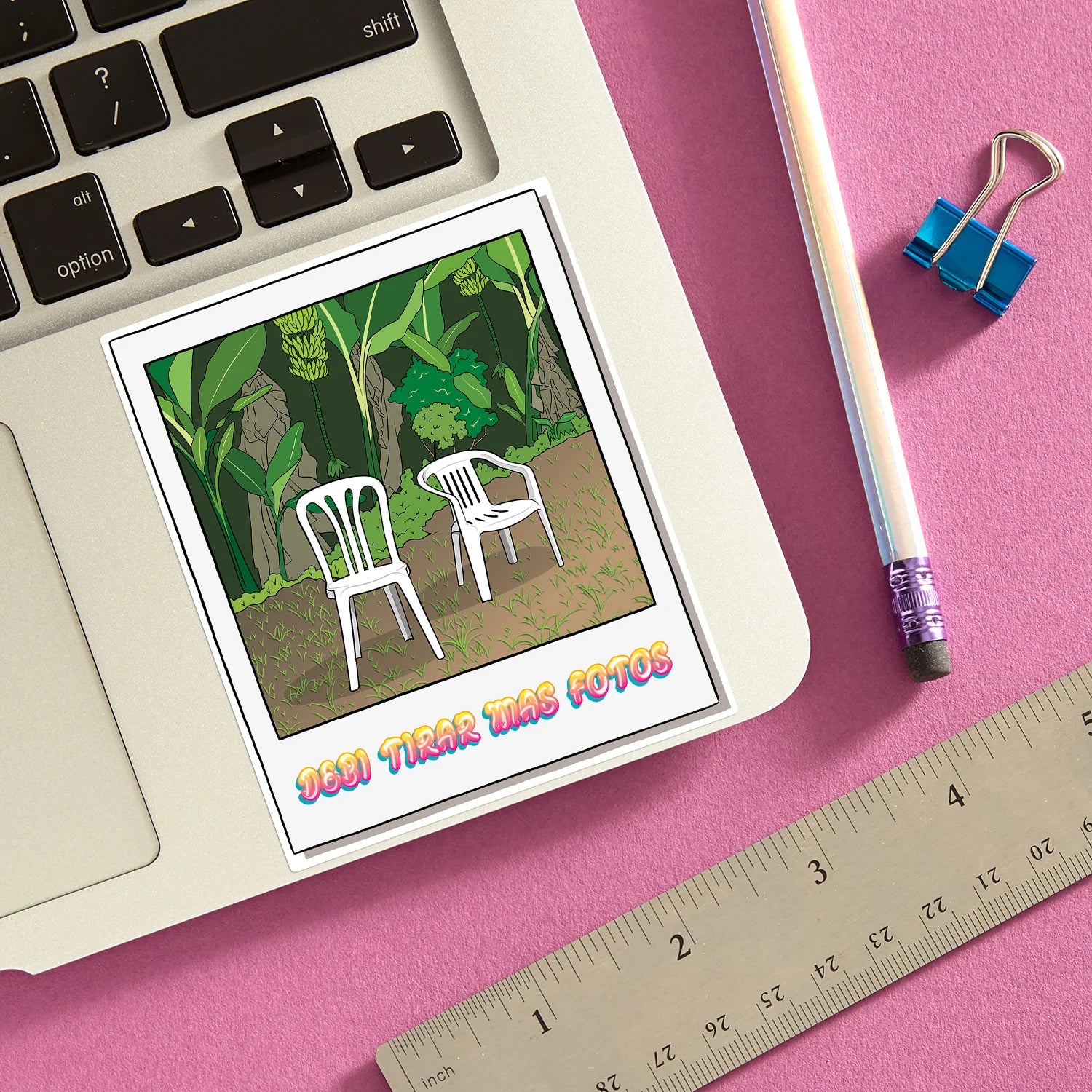 Die Cut Sticker - Bad Bunny Polaroid