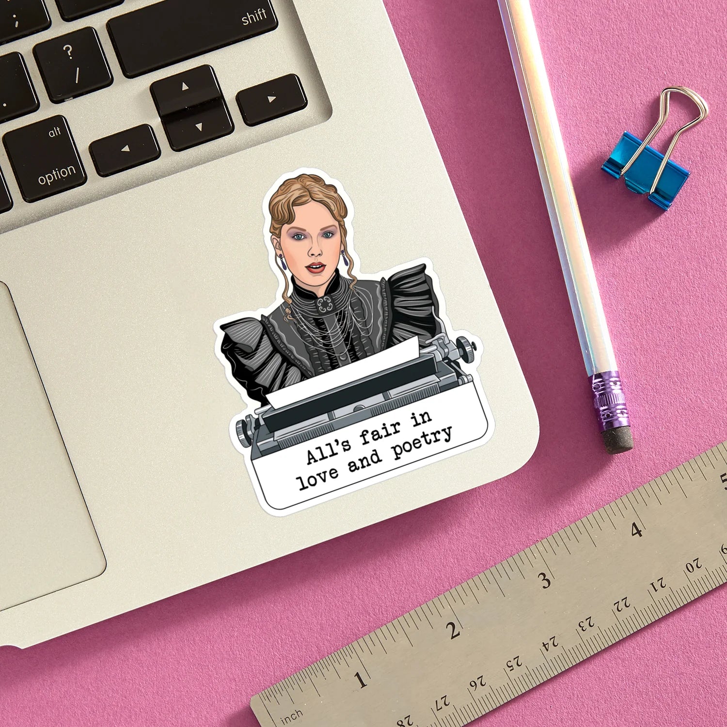 Die Cut Sticker - TS Love and Poetry