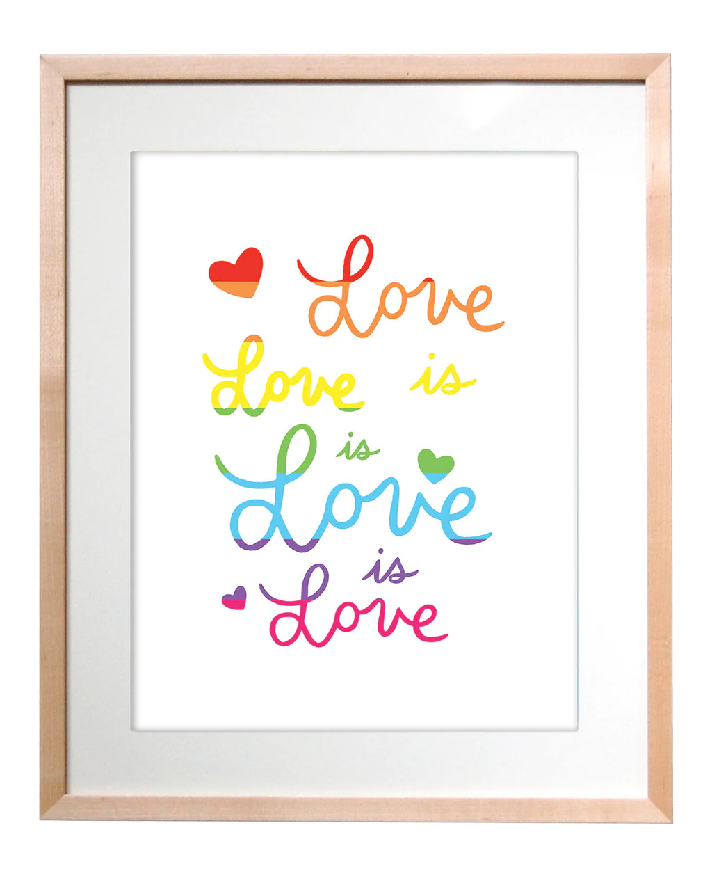 Art Print - Love is Love is Love