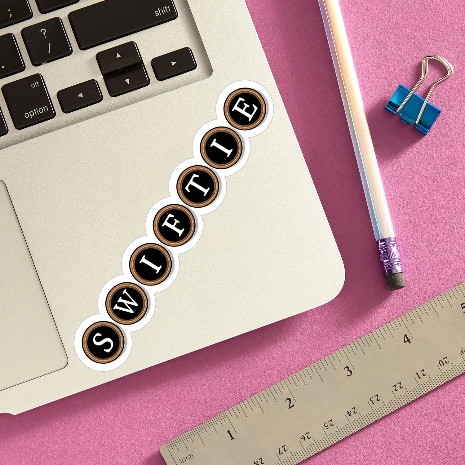 Die Cut Sticker - Swifie Typewriter Keys