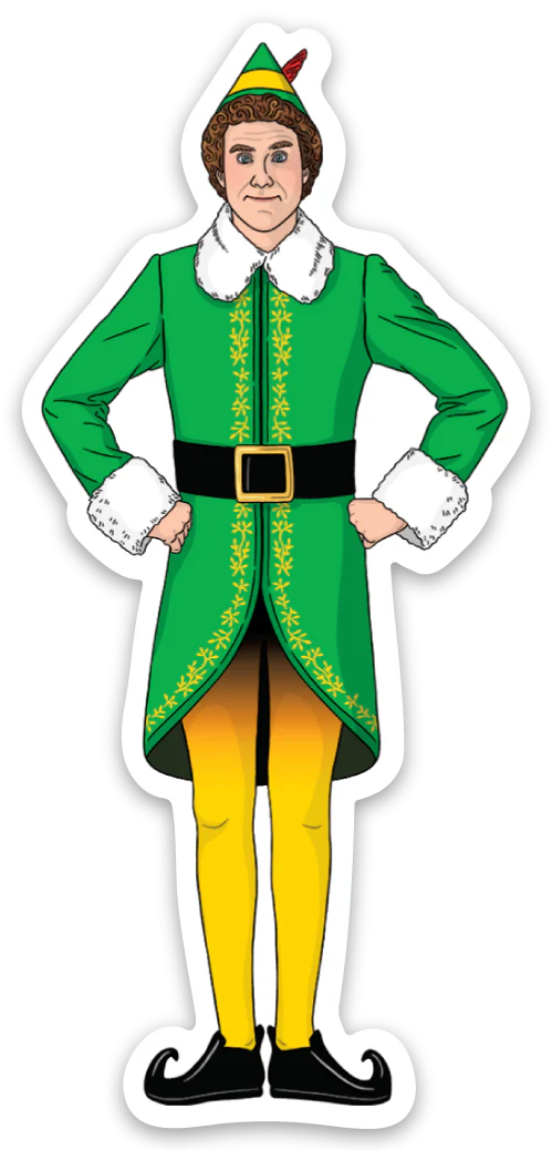 Die Cut Sticker - Elf