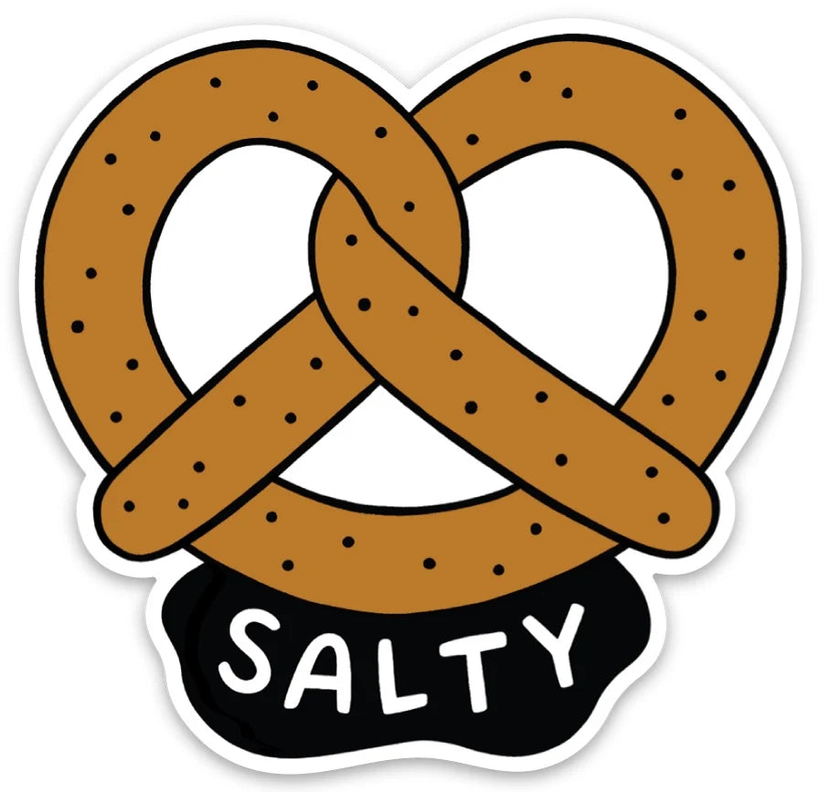 Die Cut Sticker - Salty Pretzel