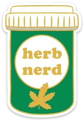 Die Cut Sticker - Herb Nerd