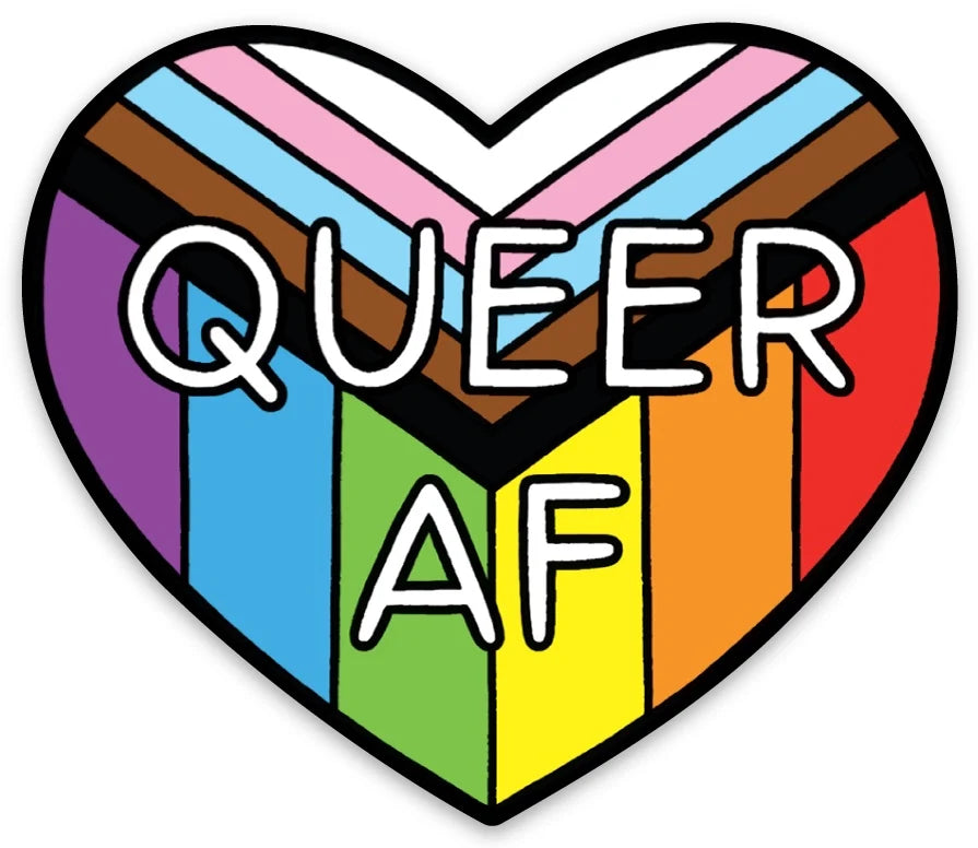 Die Cut Sticker - Queer AF