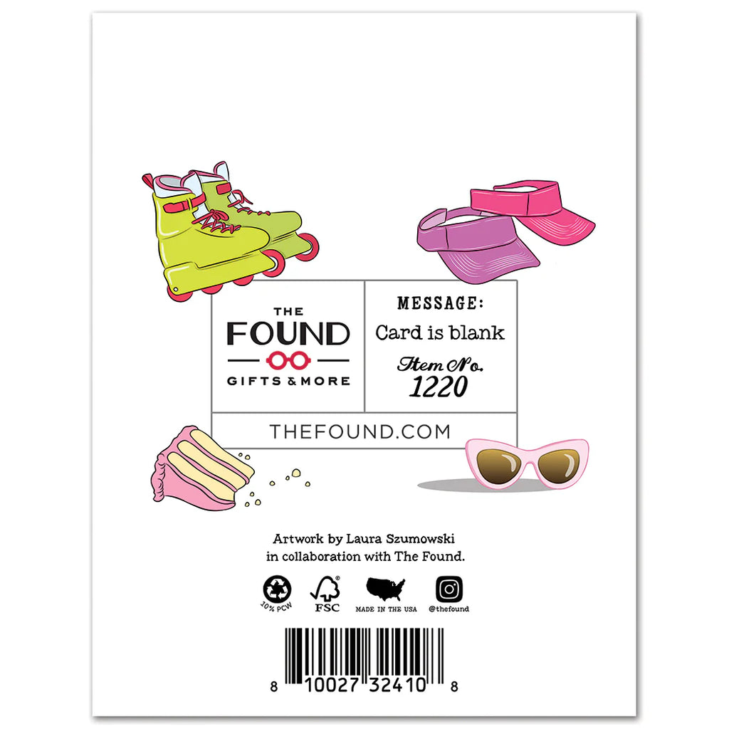 Margot Happy Birthday, Doll Card