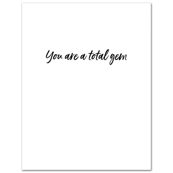 Crystals Mother's Day Card