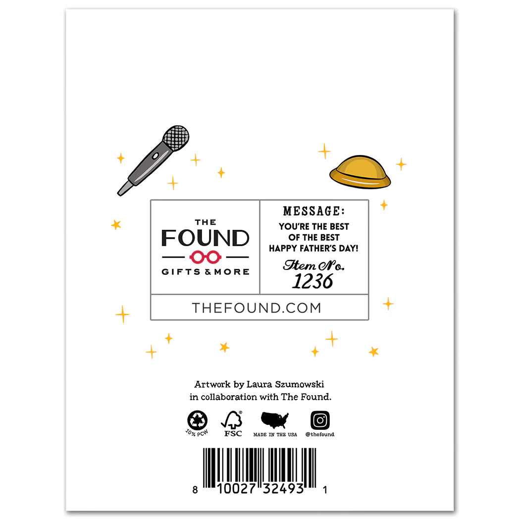 Dad You've Got Talent Father's Day Card