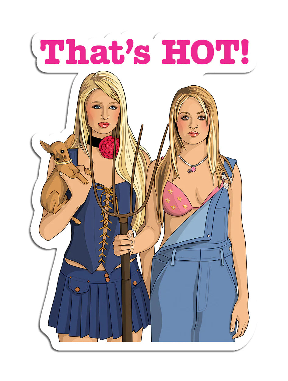 Die Cut Sticker - Simple Life That's Hot