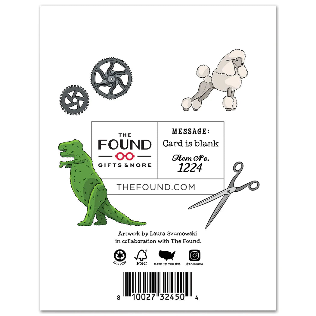 Scissorhands Birthday Card