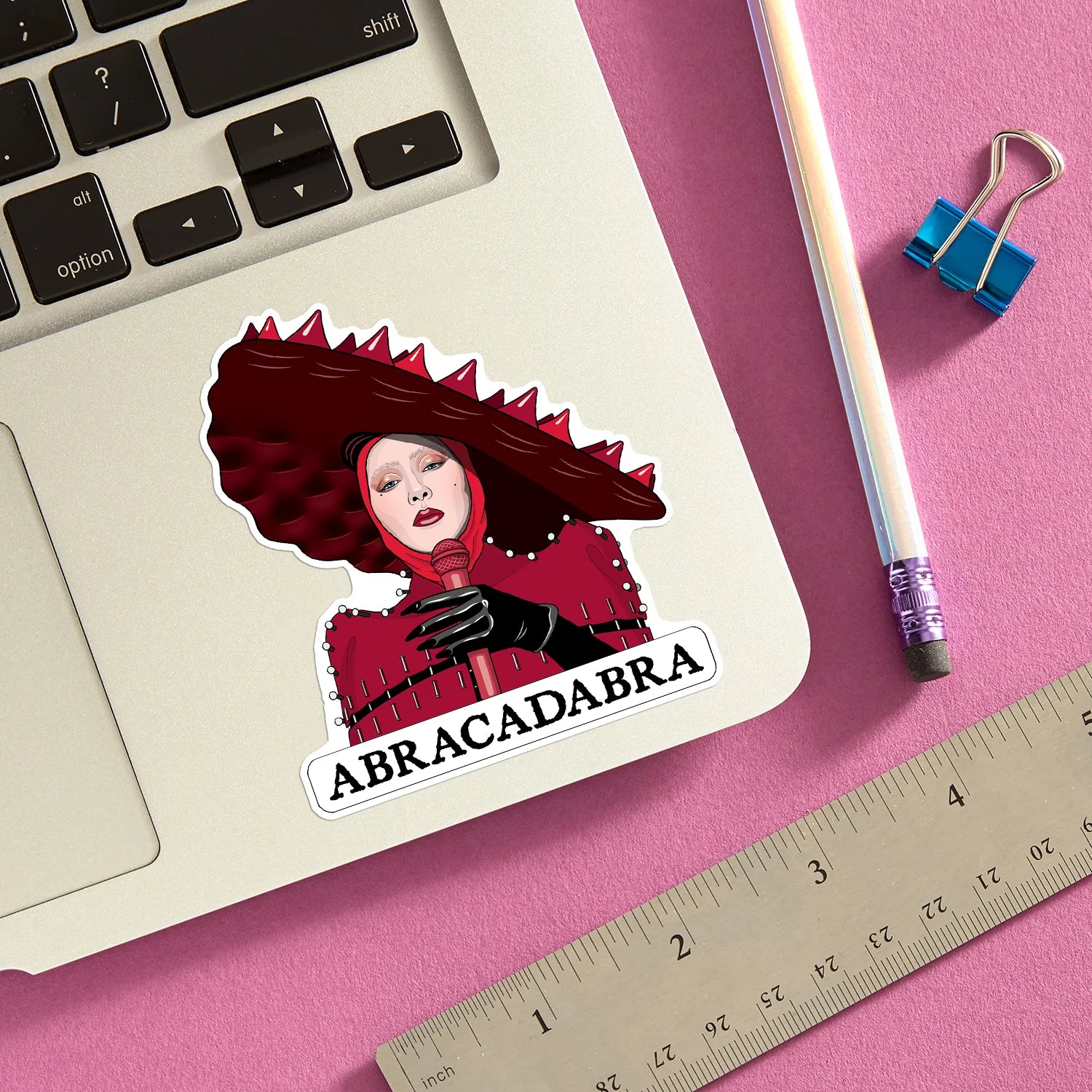 Die Cut Sticker - Lady Gaga Abracadabra