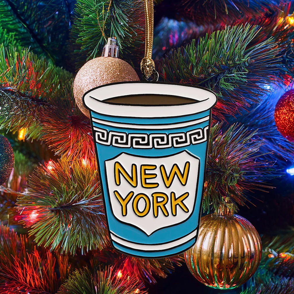 Ornament - NY Coffee Cup