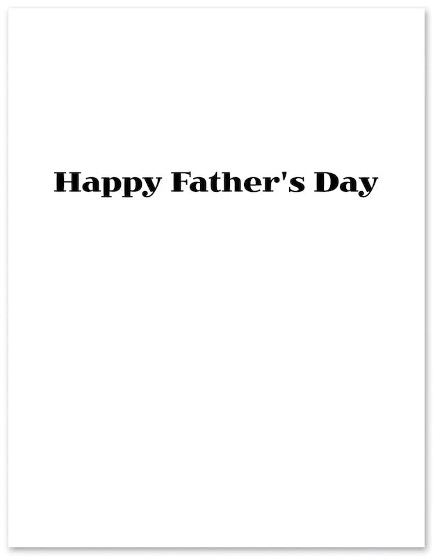 You're The Coolest Dad Blues Bros. Father's Day Card