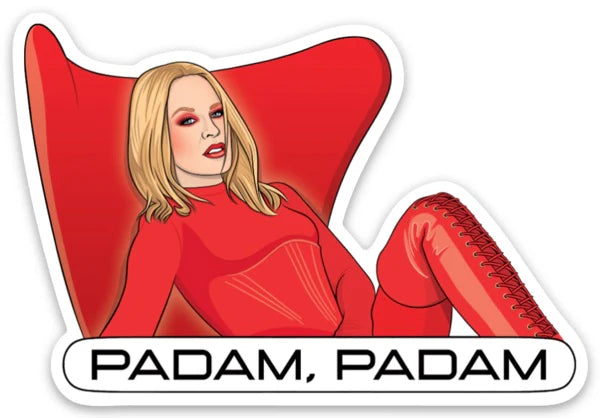 Die Cut Sticker - Kylie Minogue Padam Padam