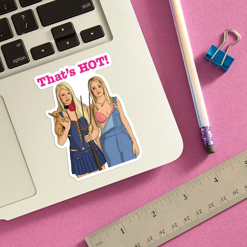 Die Cut Sticker - Simple Life That's Hot