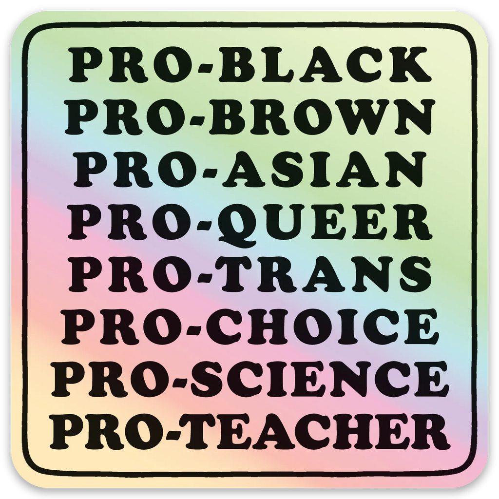 Die Cut Sticker - Pro-Black...(Holo)