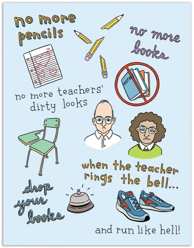 No More Pencils Graduation