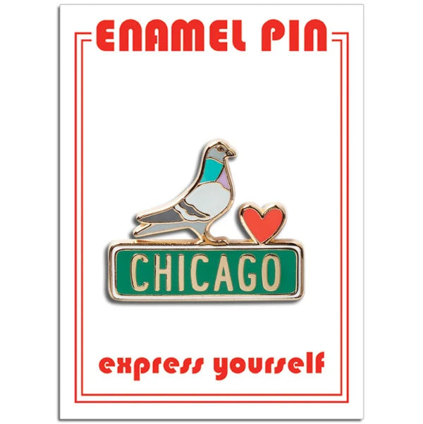 Pin - Chicago Pigeon