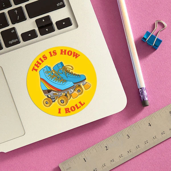 Die Cut Sticker - Roller Skates