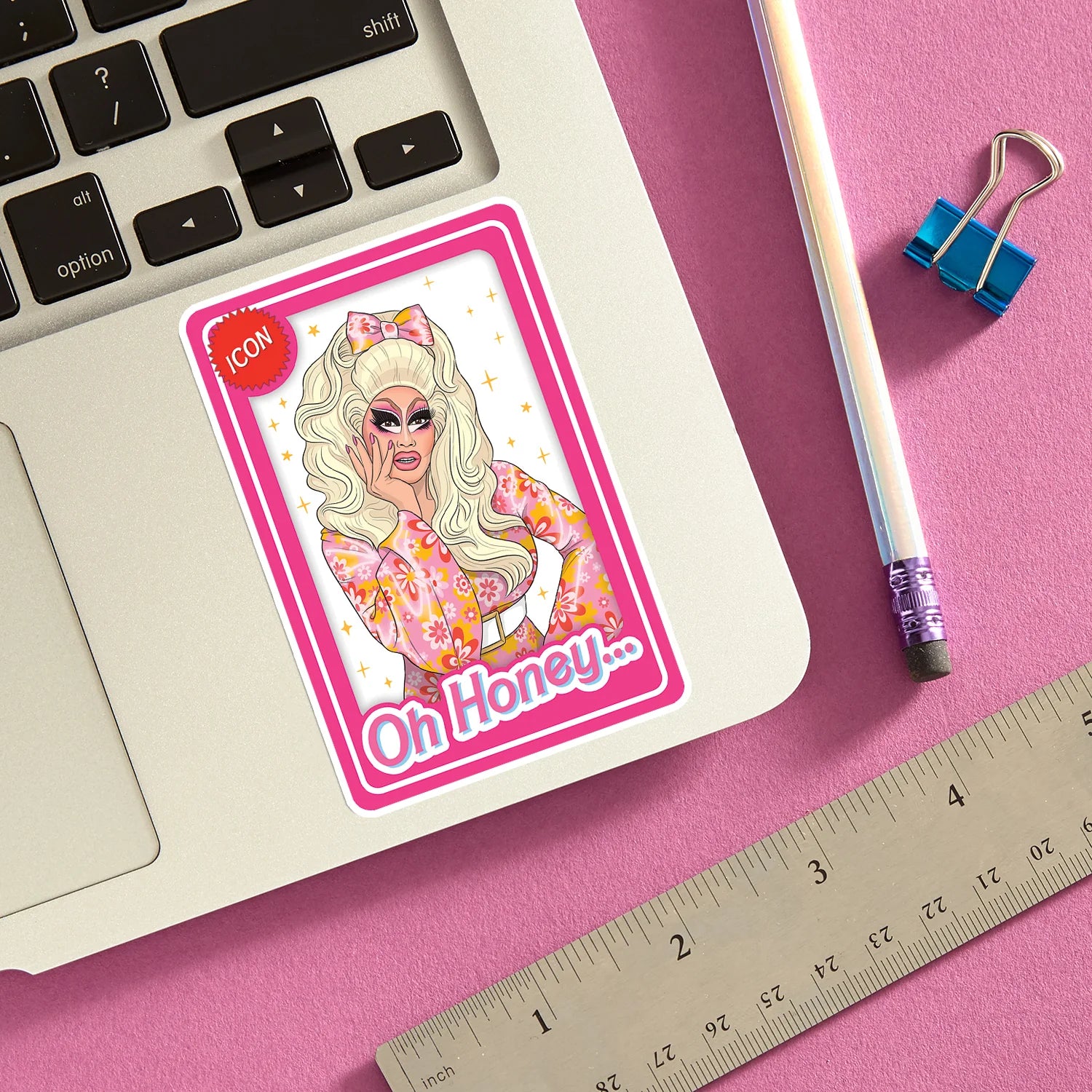 Die Cut Sticker - Trixie Oh Honey