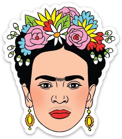 Die Cut Sticker - Artista with Flower Crown
