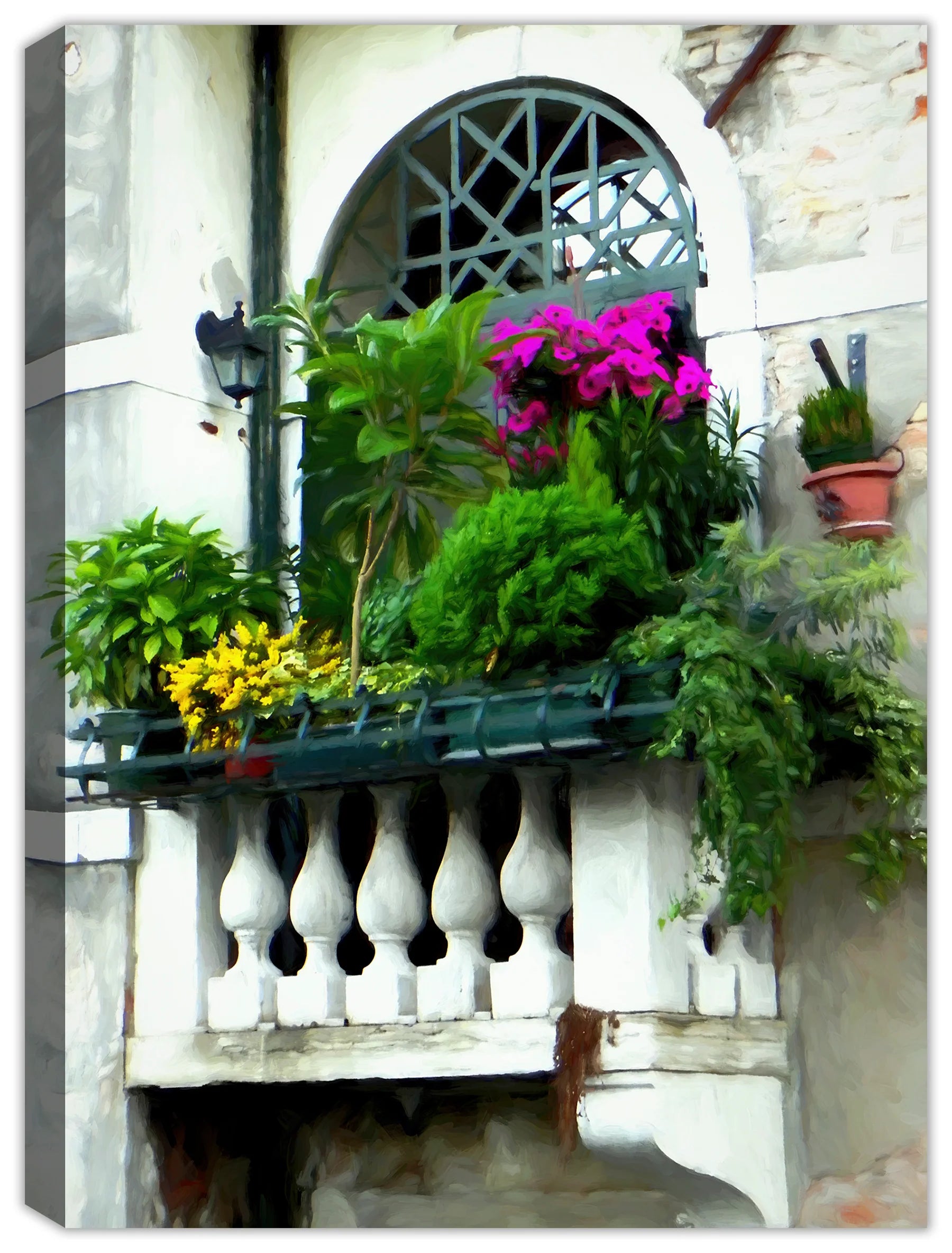 Venice Balcony -  Indoor Outdoor Art