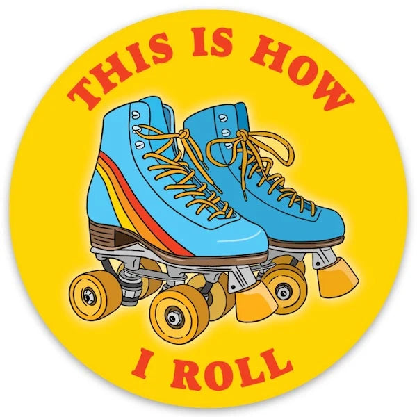 Die Cut Sticker - Roller Skates