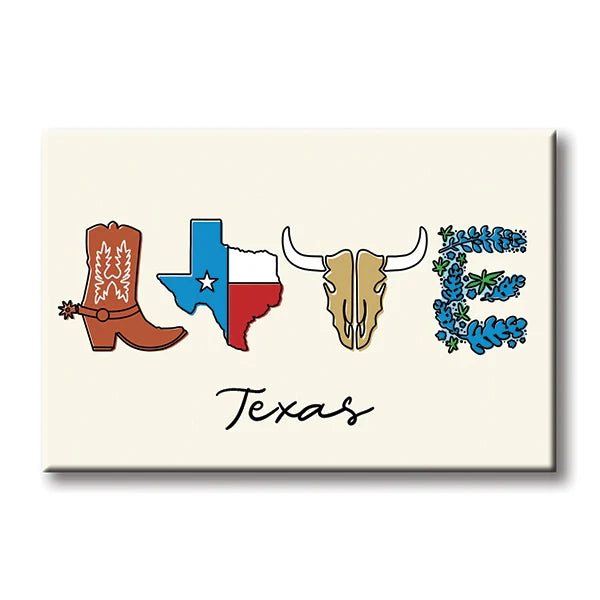 Magnet - LOVE Texas