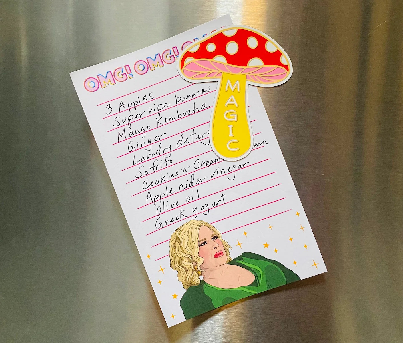 Die Cut Magnet - Magic Mushroom