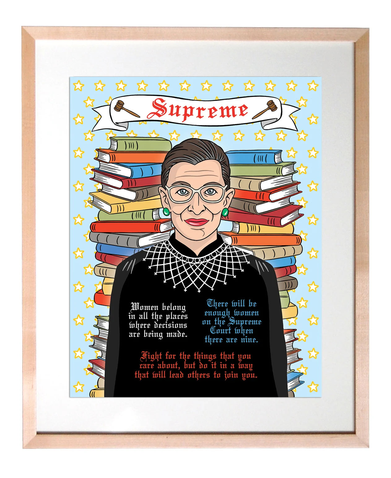 Art Print - RBG Quote