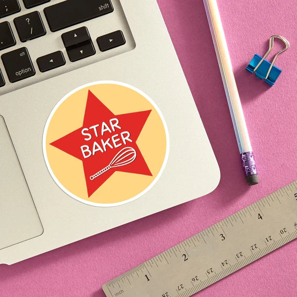 Die Cut Sticker - Star Baker