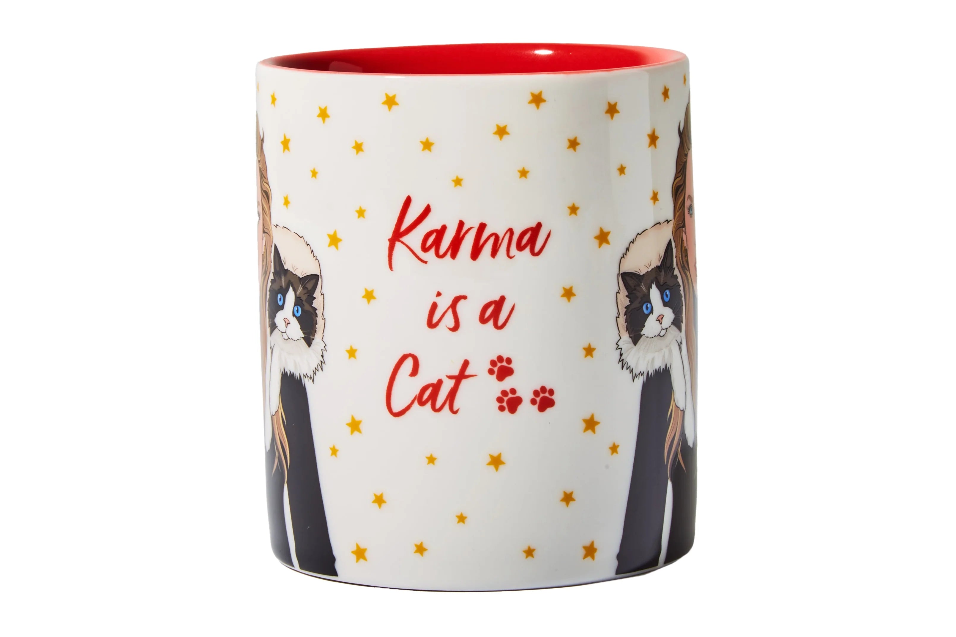 Coffee Mug: TS Karma is a Cat