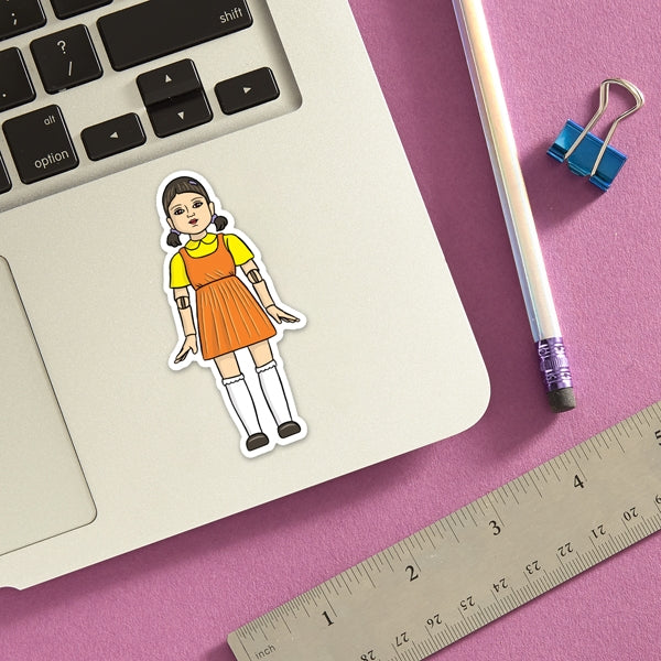 Die Cut Sticker - Squid Game Doll