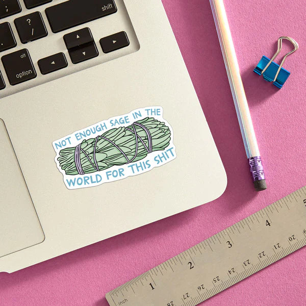 Die Cut Sticker - Sage