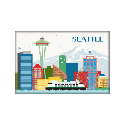 Magnet - Seattle Skyline