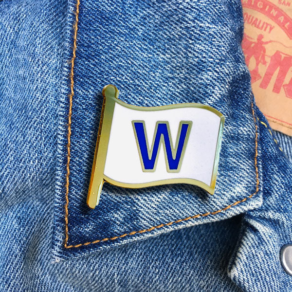 Pin - W Win Flag Chicago Cubs Baseball