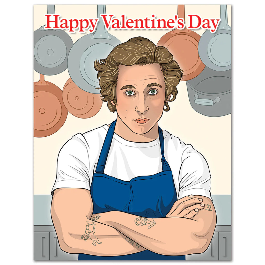 Yes Chef Valentine's Day Card