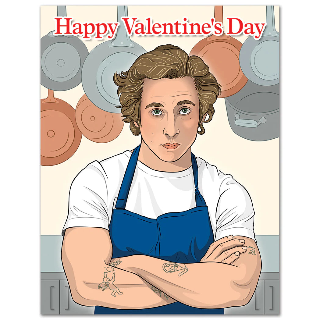 Yes Chef Valentine's Day Card