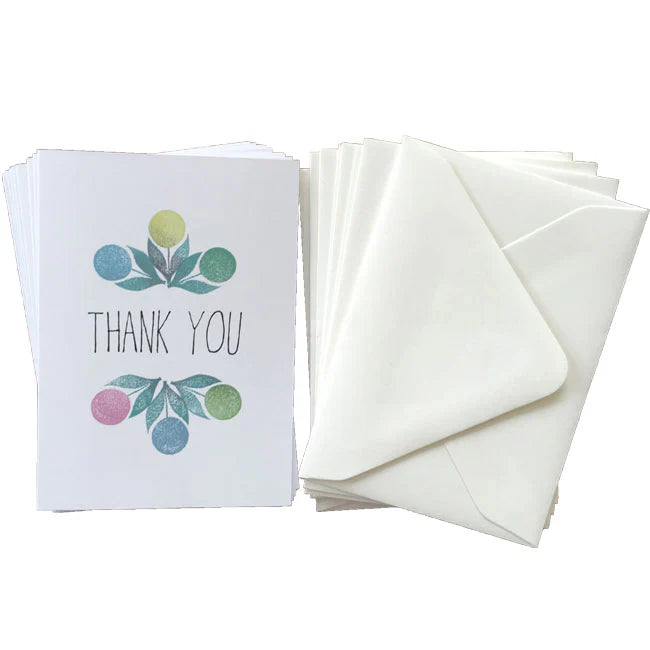 Thank You Flower Globes (4-bar)