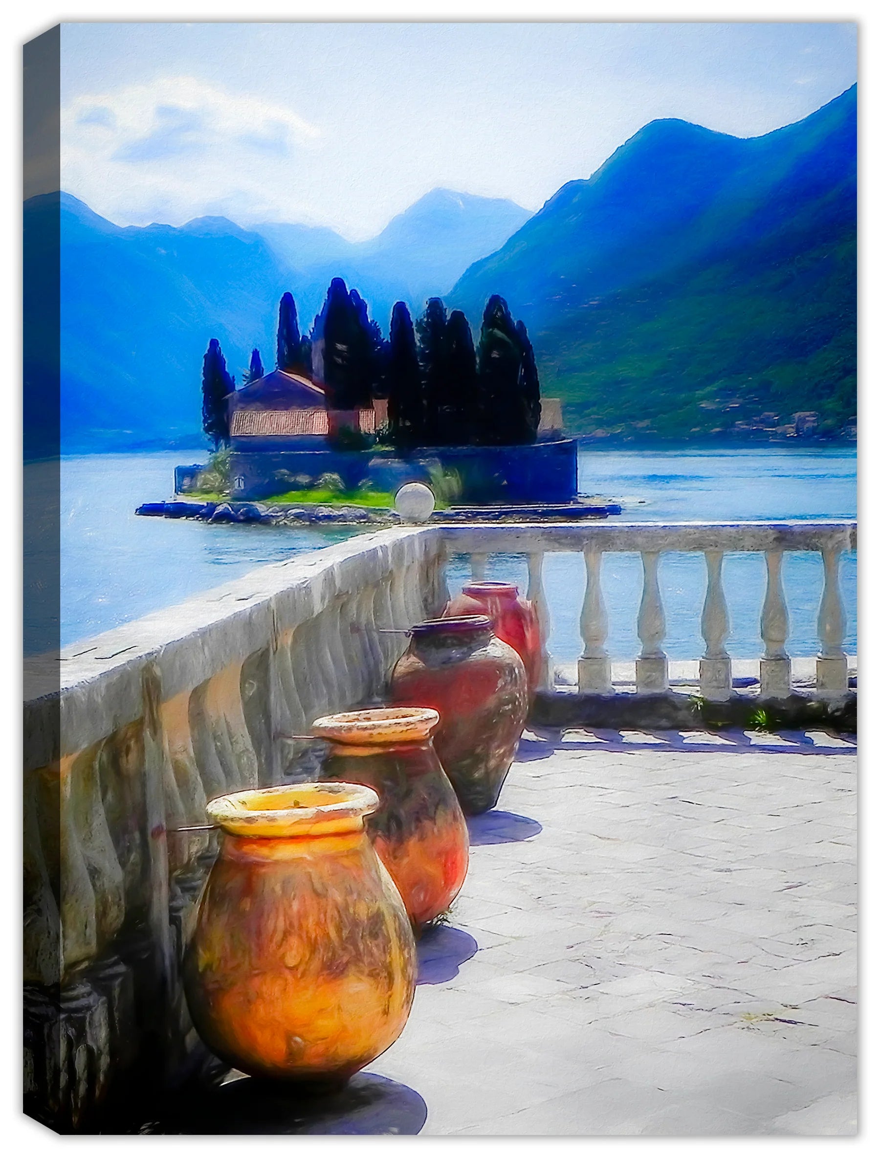 Kotor Balcony -  Indoor Outdoor Art