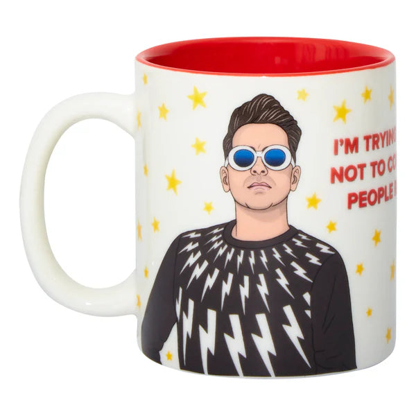 Coffee Mug: David Trying Hard Not To Connect