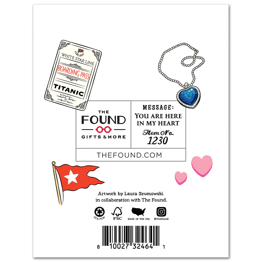 Titanic Love Valentine's Day Card