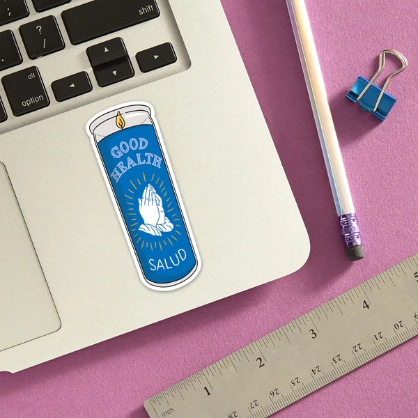 Die Cut Sticker - Good Health Candle