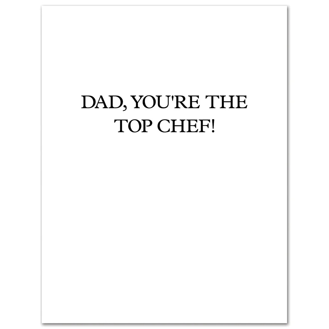 Yes Chef Father's Day Card