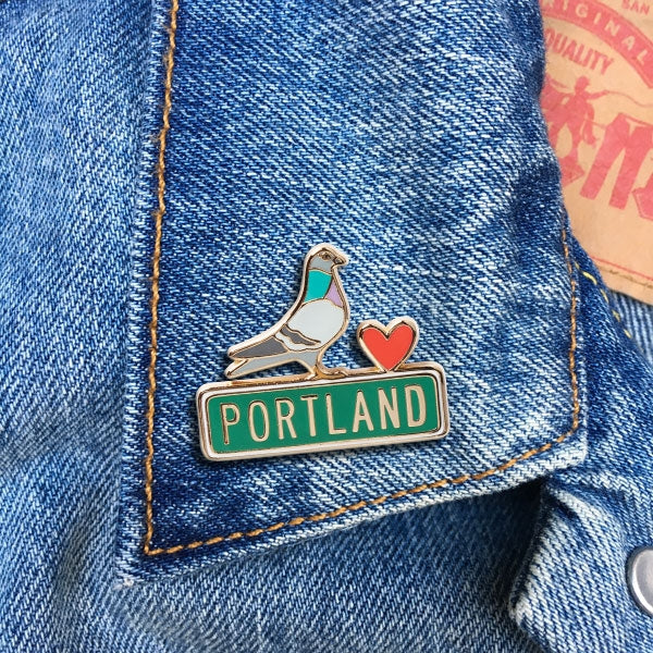 Pin - Portland Pigeon