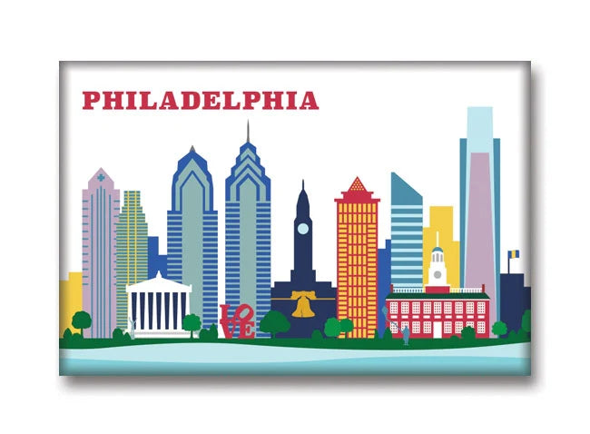Magnet - Philadelphia Skyline