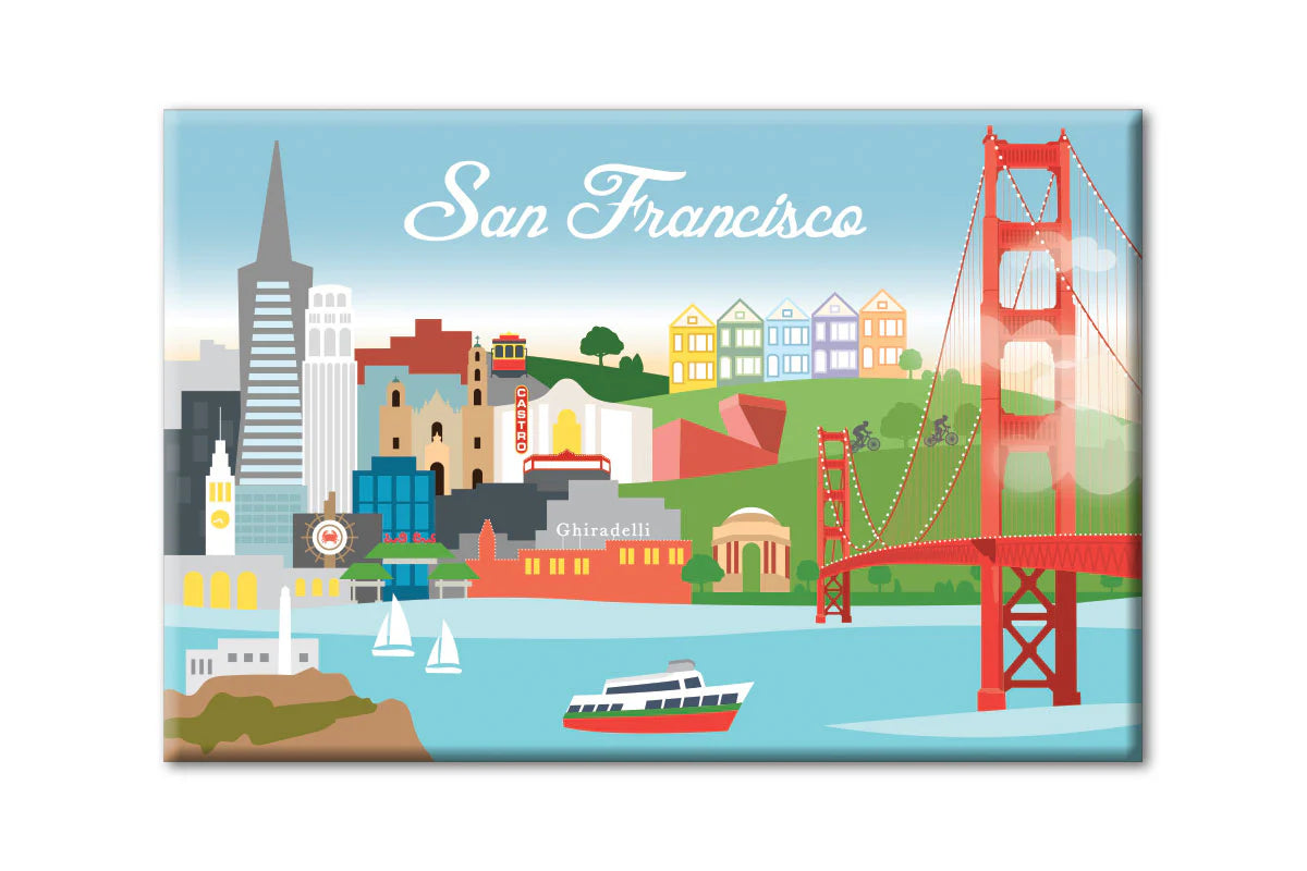 Magnet - San Francisco Skyline