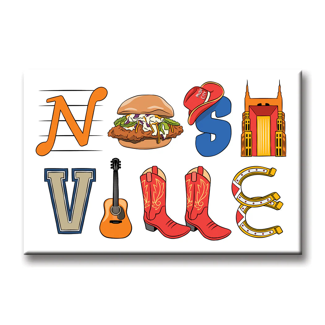 Magnet - Nashville Icons