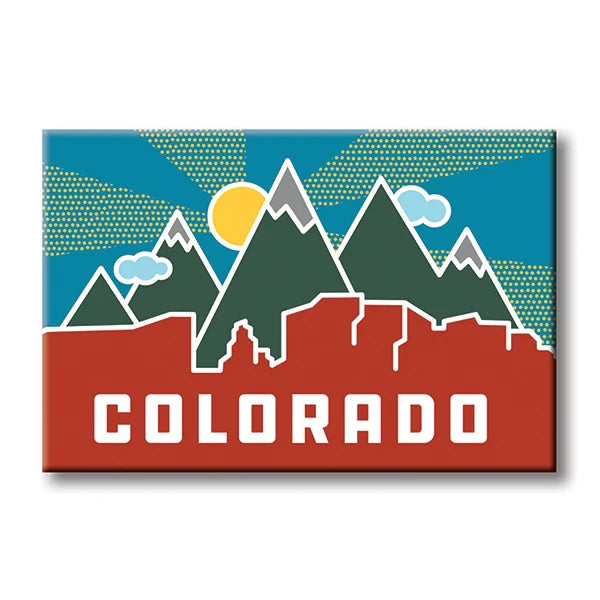 Magnet - Colorado Skyline